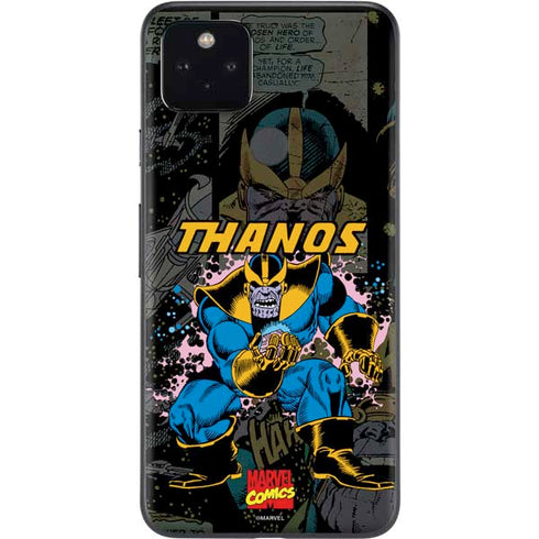 Marvel Classic Comics Thanos Google Pixel 4a 5G Skin